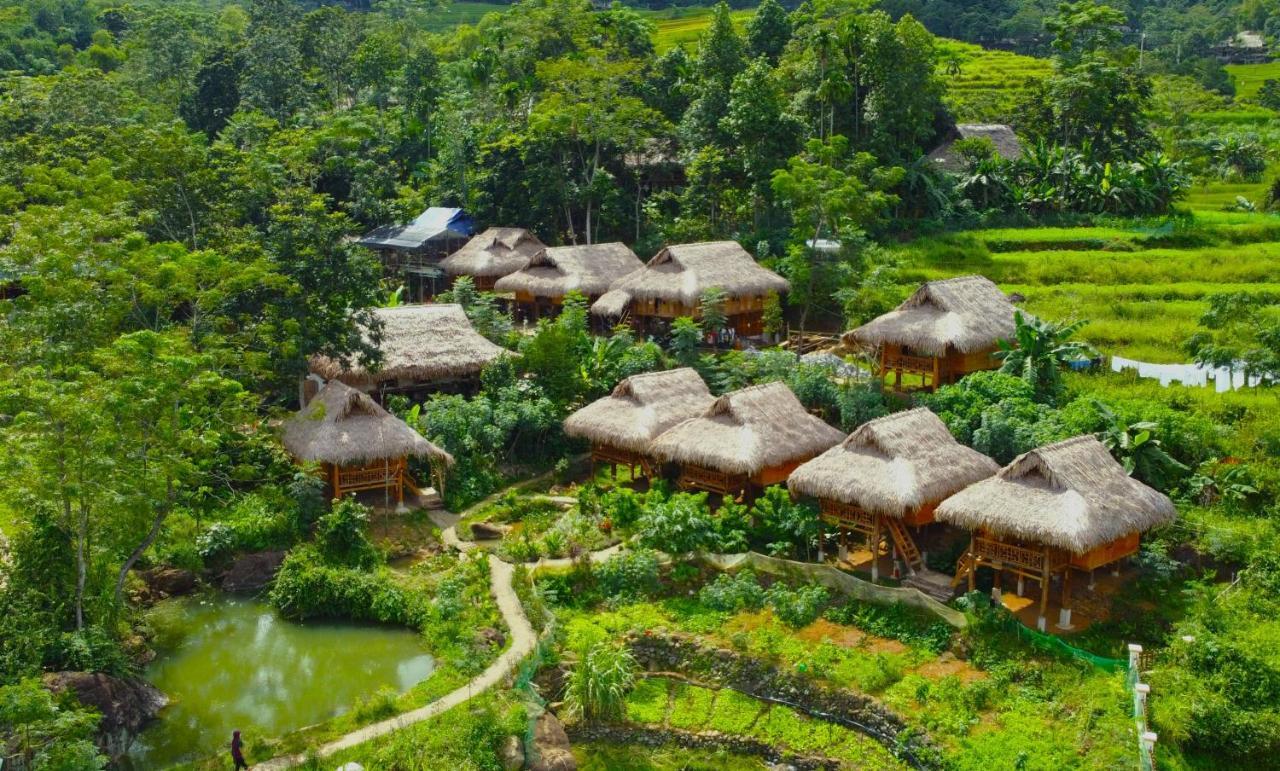 Ferienwohnung Puluong Ohayo Thanh Hóa Exterior foto
